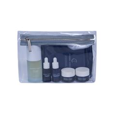 Travel kit that refreshes, hydrates and brightens skin on the go. Cleansing Wipes, Travel Kit, Even Out Skin Tone, Collagen Production, Soften Skin, Travel Kits, Beauty Expert, Skin Conditions, The C