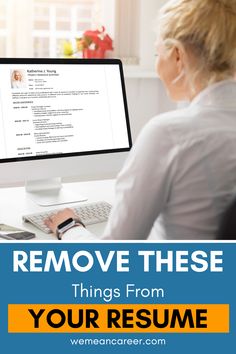 REMOVE THESE THINGS FROM YOUR RESUME Sample Resume Format, Best Resume Format, Office Administration, Resume Format, Best Resume, To Be Read, Best Advice, Resume Writing