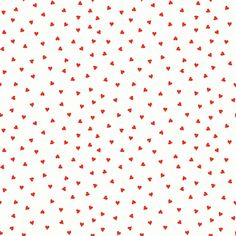 small red hearts on a white background for valentine's day wallpaper or fabric