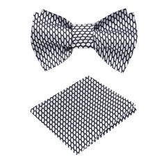 Light Silver Black Summer Formal Set, Perfect Bow, Tie Bow Tie, Silk Bow Ties, Lucky Green, Bow Tie Set, Silk Bow, Tie Bow, Tie And Pocket Square