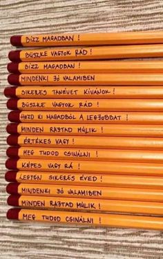 six pencils sitting on top of each other