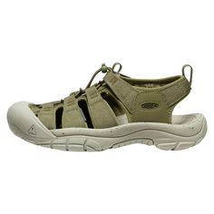 Protect your feet while keeping them free and functional in the men's KEEN Newport H2 all-terrain sandals. Their tough polyester webbing uppers are made for warm-weather adventures. Green Sandals With Removable Insole For Outdoor, Green Outdoor Sport Sandals With Arch Support, Green Sport Sandals With Arch Support For Outdoor Activities, Green Sandals With Cushioned Footbed For Outdoor, Green Sandals With Cushioned Footbed For Outdoor Activities, Green Cushioned Sandals For Outdoor Activities, Waterproof Functional Sport Sandals For Outdoor Activities, Functional Waterproof Sport Sandals For Outdoor Activities, Green Sports Sandals With Rubber Sole