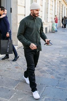 Date Night Outfit Men, David Beckham Style, Casual Outfit Ideas, Stylish Celebrities, Men Street, Men Fashion Casual Outfits, David Beckham