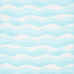 a blue and white background with wavy lines