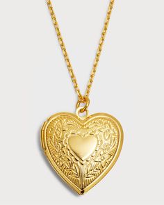 Gold Necklace Beautiful, Hesrt Locket Necklace, Domed Golden Heart Collier Necklace, Gold Necklace For Me, Luxury Heart Locket Necklace, Locket Necklace Simple, Xochitl Gomez Heart Necklace, Locket Necklace Gold Jewelry, Oendant Necklace