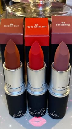 Conturing Makeup, Mac Lipstick Shades, Perfect Red Lipstick, Lipstick For Dark Skin, Revlon Makeup, Makeup Books, Mac Powder, Lipstick Kit, Beautiful Lipstick