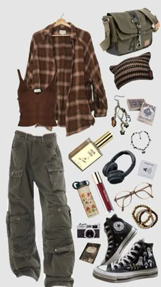 Old School Fashion, Tomboy Outfits, Tomboy Fashion, Really Cute Outfits, 가을 패션, School Fashion, Casual Style Outfits