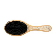 Flat Brush in Chantilly Custom Gift Cards, Bamboo Brush, Flat Hair, Distilled White Vinegar, Styling Brush, Flat Brush, Cellulose Acetate, Hair Mask, Headband Hairstyles