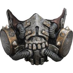 Model#: Doomsday Muzzle Adult Half Mask. The perfect accessory for costumes with a steampunk or doomsday motif. Includes: Mask covers lower part of the face from nose to jaw. 100% latex. Available Sizes: One size fits most adults. Please read this valuable information regarding latex products.

Special Shipping Information: This item ships separately from other items in your order. This item cannot ship to a P.O. Box. This item may be subject to additional processing days.

ITEM IS NOT ELIGIBLE Muzzle Mask, Russian Gas Mask, Steampunk Gas Mask, Zombie Survivor, Post Apocalyptic Costume, Steampunk Mask, Art Steampunk, Mask Costume, 3d Cnc