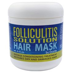 PRICES MAY VARY. The mask help relieve the itching, burning, redness, scaling, flaking, and pain experienced with folliculitis of hair follicles on your scalp folliculitis, dandruff, dry or greasy and oily scalp Contains powerful herbal extracts and natural essential oils to relieve the symptoms of severe folliculitis. Easy to Use: Shampoo you hair, rinse and apply the mask. Leave in hair for 5-10 minutes to allow maximum absorption. Then rinse and repeat as needed. Enjoy our dry scalp treatment and itchy scalp treatment mask Soothe & Moisturizes: Our scalp treatment is perfect for scalp folliculite, dry scalp, mild psoriasis, staph, dandruff and seborrheic dermatitis. Use the mask to Boost efficacy against Folliculitis, Dandruff, Staph, Itching Scalp, Seborrheic Dermatitis & Psoriasis Spe Hair Mask For Scalp, Itchy Scalp Remedy, Sores On Scalp, Natural Hair Care Regimen, Flaky Scalp, Repair Mask, Oily Scalp, Hair Rinse, Hair Follicles