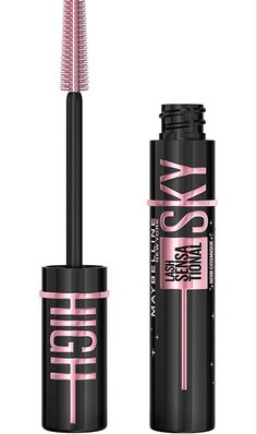 Sky High Mascara, Mascara Maybelline, Maybelline Mascara, Eyelash Primer, Mascara Brands, Tubing Mascara, Bamboo Extract