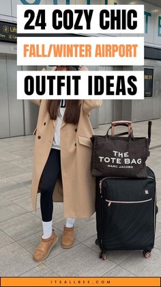 Chic fall & winter airport outfits that combine style and comfort for your next trip. From cozy layers to chic, travel-friendly looks, stay fashionable while jet-setting this season. Airport Outfits Winter, Airport Outfit Winter, Airport Outfit Ideas, Airport Outfit Vacation, Airport Outfit Idea, Airport Outfits Ideas, Airport Outfit Casual, Outfit Inspo, Airport Outfits, Airport Outfit, Airport Outfit Fall, Airport Outfit Fall Casual, Winter Outfit, Airport Outfit Comfy Travel Style Cozy Plane Outfit, Winter Flying Outfit, Airport Outfit Winter Black Women, Paris Airport Outfit, Europe Plane Outfit, Winter Airport Outfit Travel Style Chic, Cozy Airport Outfit Winter, Chic Travel Outfit Airport Style, Comfy Plane Travel Outfit