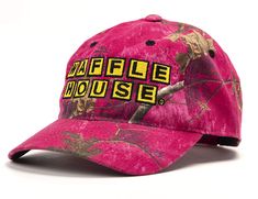 PRICES MAY VARY. ✅ Realtree Most Popular Camo Patterns ✅ Waffle House Logo Embroidered on front ✅ Ladies Fit | Unstructured ✅ Light Weight and Comfortable Material ✅ Cotton Twill Fabric ✅ Adjustable Velcro Back Buy unique Waffle House T-shirts and Waffle House Caps with the most popular Realtree camo pattern only here. Waffle House Logo Embroidered on the front, perfect for wearing your favorite camo pattern and your favorite Food! House Embroidery, Camo Hat, Waffle House, Logo Hat, Camo Patterns, Camo Hats, Women's Headwear, Womens Baseball Cap, Pink Camo