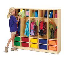 Large Locker Organizer - North Star School Supply Homework Management, Preschool Cubbies, Daycare Playroom, Locker Organizer, Kids Locker, Classroom Carpets, Preschool Supplies, Locker Organization, Mail Slots