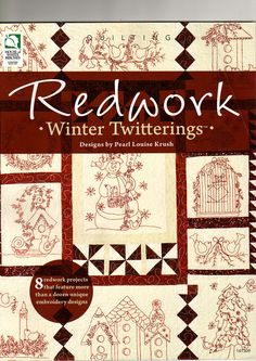 redwork winter twittings book