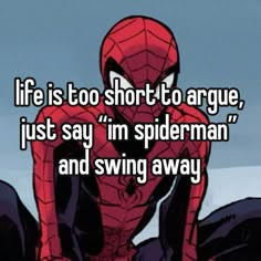 Spiderman Whisper, Spiderman Quotes, Comic Spiderman, Hilarious Stories, Deadpool And Spiderman, Hilarious Tweets