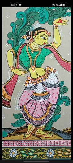 Kalamkari Art, Mysore Painting, Rajasthani Painting, Dance Painting