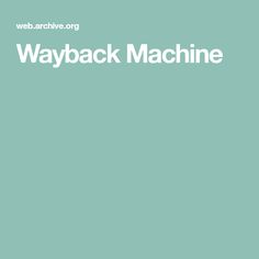 the words wayback machine are in white on a light green background, with an image of