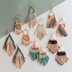 This Dangle & Drop Earrings item by EmmaAndAnsley has 16 favorites from Etsy shoppers. Ships from Redlands, CA. Listed on Aug 18, 2024 Free Spirit Style, Beaded Tassel Earrings, Earrings Colorful, Beaded Fringe, Free Spirited, Beaded Tassels, Colorful Boho, Fringe Earrings, Stylish Gifts