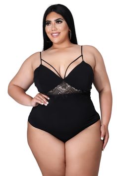 Polyester %: 95 Spandex %: 5 Plus Size Harness, Jesenia Perez, Chic And Curvy, Sheer Bodysuit, Floral Bodysuit, Ruffle Bodysuit, After Midnight, Striped Bodysuit, Cotton Bodysuit