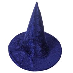 Our handmade Witch or Wizard Costume hat is perfect for your next, event, holiday, play or costume. Each hat is handmade with crushed panne fabric and lined with oxford fabric and felt. This hat fits kids to adults measuring 13.5 inches wide and 13 inches tall.  * Ready to ship in 1-3 days * Available in multiple colors  * Matching Capes available in our storefront * Handmade in the USA SHIPPING: Take advantage of our Flat Rate $4.95 shipping on all orders in the United States. Free shipping on Adjustable Blue Costume Hats For Carnival, Adjustable Blue Costume Hats And Headpieces, Adjustable Blue Cap Costume Hats And Headpieces, Blue Themed Costume Accessories For Halloween, Adjustable Blue Costume Accessories For Costume Party, Themed Blue Costume Accessories For Party, Blue Cap As A Gift, Blue Cap As Gift, Adjustable Blue Costume Accessories For Halloween