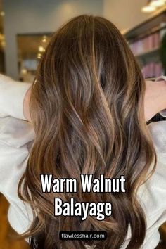 Warm Walnut Balayage Light Balayage Brunette, Caramel Teasy Lights On Dark Hair, Brunette Lived In Highlights, Toned Down Blonde Balayage, Bra Length Hair With Layers, Ash Brown Caramel Balayage, Natural Looking Brunette Hair, Barely There Highlights Brown Hair, Brown Hair For Soft Autumn