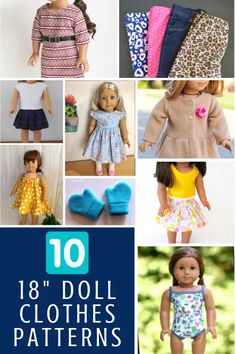 Our Generation Doll Sewing Patterns, American Doll Sewing Patterns Free, Diy American Doll Clothes, Our Generation Dolls Clothes, Sewing Doll Clothes Free Printable, American Girl Doll Clothes Patterns Free Printable, My Life Doll Clothes Patterns Free, 17 Inch Doll Clothes Free Pattern, My Generation Doll Clothes Pattern