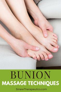 Massage Techniques to help relieve bunion pain and stimulate circulation. Learn more about a Bunion at SinewTherapeutics.com Licensed Massage Therapist, Self Massage, Face Massage, Foot Massage, Massage Therapist, Fat Fast