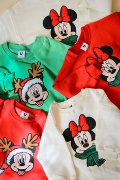 Disney Christmas Sweatshirt, Disney Family Shirts Christmas, Disney Christmas Cruise Outfits, Disney Christmas Outfits Family, Disney Family Outfits Matching, Disney Holiday Outfits, Christmas Kids Outfits, Christmas Disney Outfits