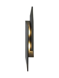 an outdoor wall light that is on the side of a white wall and has two lights in it