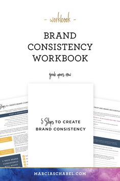 the 5 step to create brand content workbook