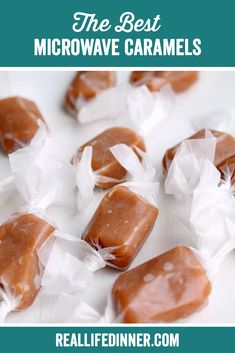 the best microwave caramels are made with real life ingredients and they're so easy to make