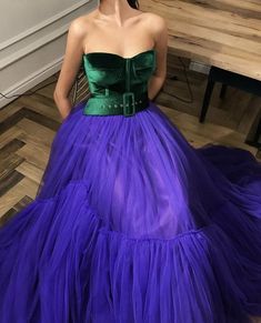 Dreamy Moss Gown – Teuta Matoshi Teuta Matoshi Gown, Teuta Matoshi Dresses, Photoshoot Dresses, Green Prom Dresses, Teuta Matoshi, Indian Bridesmaids, Green Prom, Tulle Evening Dress, Green Shades