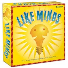 the box for like minds is shown with an image of a light bulb on it