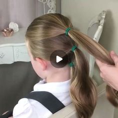 Medium Length Hairstyles For Kids, Easy Hairstyles For Girls With Long Hair, Rockstar Hairstyles For Kids, Braiding In Hair Extensions, Belle Hairstyle For Kids, Kids Princess Hairstyles, Easy Children Hairstyles