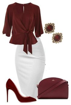 Fashionable Work Outfit, White Skirt, Casual Work Outfits, Looks Chic, Professional Outfits, Work Attire, Work Clothes