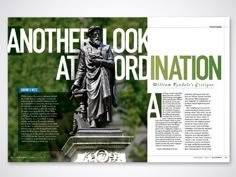 an article is shown in the middle of a magazine, titled another look at ordination