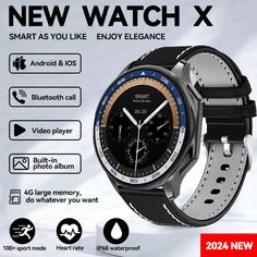 Experience the perfect blend of luxury and technology with the 2024 New High-End Business Smartwatch for HUAWEI and iOS. This advanced smartwatch offers a 4G large memory, fitness tracking, health monitoring, and seamless connectivity, making it an ideal companion for both business and sports activities. Its IP68 waterproof rating ensures durability, while the elegant design caters to your sophisticated style.

Upgrade your lifestyle with the 2024 New High-End Business Smartwatch. Smartwatch Women, Style Upgrade, Congo Kinshasa