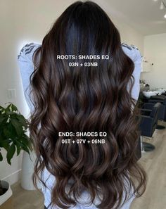 Espresso Hair Color, Hair Formulas, Redken Hair Color, Dark Brunette Hair, Brown Hair Inspo, Color Formulas, Hair Color Formulas