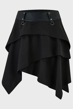 Dreamanicon Skirt | Killstar Combat Skirt, Cool Skirts, Goth Skirts, Goth Skirt, Goth Clothing, Autumn Clothing, Halloween 2024, Goth Outfits, Layered Skirt