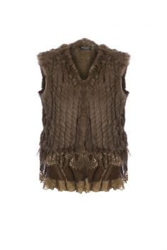 Make a lasting impression in our wonderful coney fur gilet with a stunning, unique leather lace finish. This garment giving depth and a delicate touch of femininity.  Feminine Coney fur gilet with leather lace detail  100% Natural Coney Fur  100% Leather   One size   Comfortably fits sizes 8-14 Faux Fur Bag, Fur Gloves, Fur Gilet, Leather Coat Jacket, Fur Headband, Faux Fur Hat, Faux Fur Scarves, Cashmere Gloves, Feather Hat