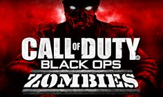 the logo for call of duty blackops zombies, which is featured in this video