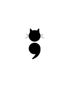 a black and white photo of a cat's face with the letter q below it