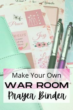 Create, organize, and put to use your own war room prayer binder using a printable prayer planner. In this video I will show you how to assemble and make the best use of a prayer binder.#warbinder #prayerjournaling Binder Templates, Faith Crafts, Catholic Bible, Printable Prayers, Spiritual Encouragement, Prayer Room, Bible Devotions, Room Planner, Prayer Board