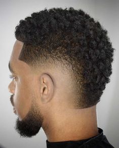 Curly Mohawk Hairstyles, Best Fade Haircuts, Mohawk Haircut, Curly Mohawk, Mohawk Hairstyles Men