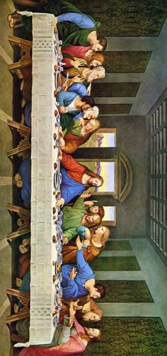 Jesus Christ Wallpaper, Last Supper Painting, Christ Wallpaper, Last Supper Art, The Last Supper Painting, Jesus Last Supper, Famous Art Paintings, Christ Tattoo, Jesus Drawings