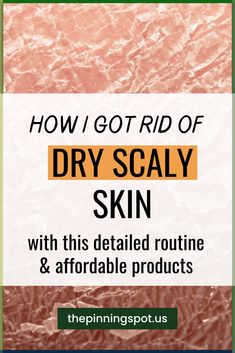 I caused my dry scaly skin trying to get rid of my oily skin. And so to get rid of my dry, scaly skin on face and legs I used this budget-friendly care routine as well as moisturizers to hydrate my skin. These are all the solutions to my dry scaly skin I used, what worked to get rid of my dry scaly skin and what did not work. I hope you find this helpful as you tackle your dry ashy skin. Let's get into it. Skincare Routine For Dry Dull Skin, How To Take Care Of Dry Skin, Skin Care Routine For Very Dry Skin, Scaly Legs Remedy Dry Skin, Get Rid Of Dry Skin On Face, Best Dry Skin Products, Natural Dry Skin Remedies, Flaky Face Skin, Extremely Dry Skin Remedies