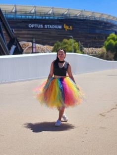 By Funkids&Us Boutique Only hte best for your Cuttiest Little One FULL AND FLUFFY ADULT  WEDDING TUTU/ ADULT/ MATERNITY TUTU SKIRT  I made this Tutu for my special friend for a photo shoot. Tulle is Neon rainbow color purple turquoise lime bright yellow bright orange and hot pink  This is a gorgeous Adult tutu skirt perfect for any ocassion - Wedding, Birthday party mother daughter photoprop, Bridal Shower, Matching Mother Daughter Tutu. Available in many colors,please convo me about the costume Multicolor Tulle Skirt For Summer, Maternity Tutu, Adult Tutu Skirt, Adult Tulle Skirt, Blue Tulle Skirt, Rainbow Skirt, Blue Tulle, Neon Rainbow, Purple Turquoise