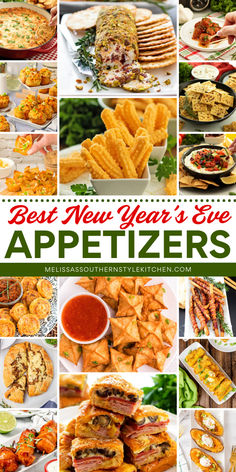 This collection of the 40 Best New Year’s Eve Appetizers is filled with mouthwatering finger food ideas the whole family will love. Each one can be found in the recipe index here on Melissa’s Southern Style Kitchen, for easy access year-round. Ring in the New Year with the best appetizers on the web! Southern Style Kitchen, The Best Appetizers, Finger Food Ideas, Superbowl Appetizers, Catering Ideas Food, Appetizers Easy Finger Food, Savory Appetizer, Favorite Appetizers, Finger Food Appetizers