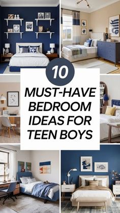 the top ten must have bedroom ideas for teen boys